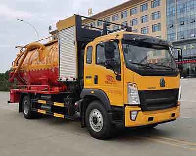 楚勝牌CSC5187GQWZ6型清洗吸污車